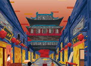 山西景點(diǎn)名信片