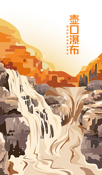 山西景點(diǎn)名信片